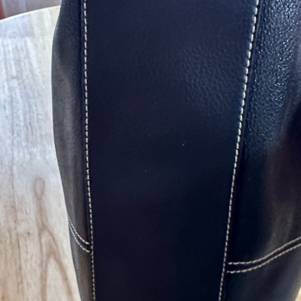 Ralph Lauren Black Leather Women's Bag - Picture 8 of 9